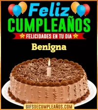 GIF Felicidades en tu día Benigna